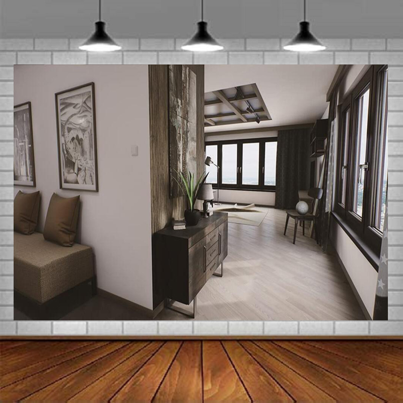 Home Office Background For Zoom - Ofis Fotoğrafçılığı Arka Planı Konferans Zoom
