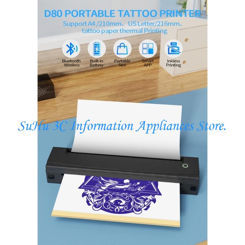Laser Printer Home - Bağlantılar için Kullanımı Kolay Taşınabilir Termal