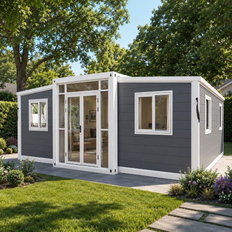 Home Office Guest Room - Konteyner Ev Genişletilebilir Katlanabilir Ev Prefabrik