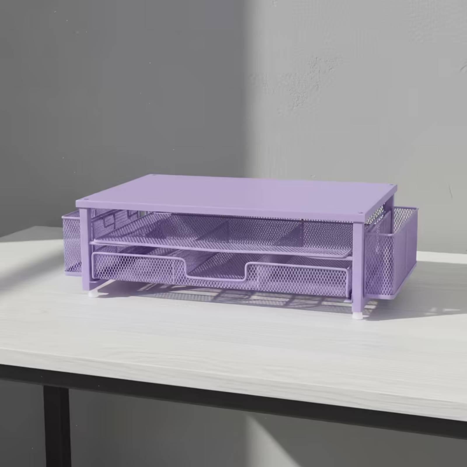 Monitor Riser Stand - Monitör Standı Yükseltici Düzenleyici Fileli Ekran