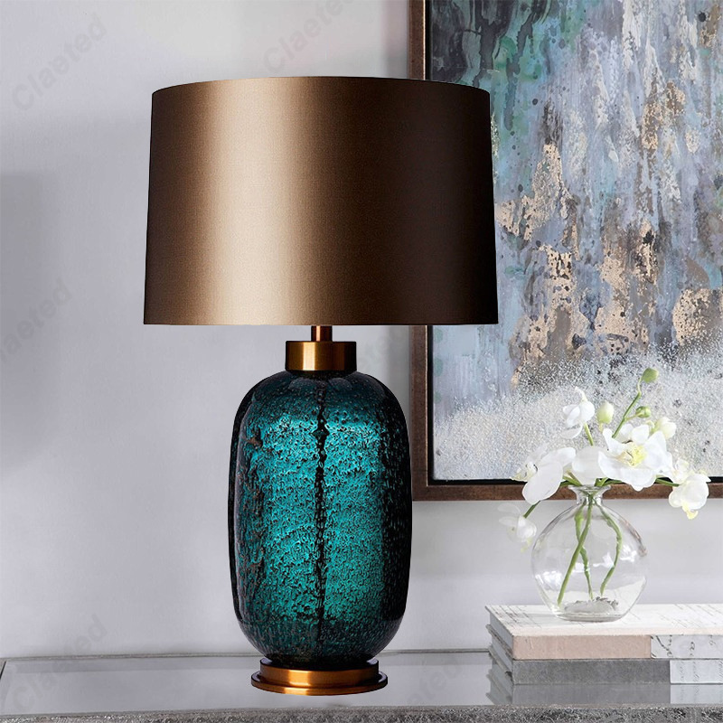 Home Office Guest Room - Modern Minimalist LED Avrupa Cam Masa