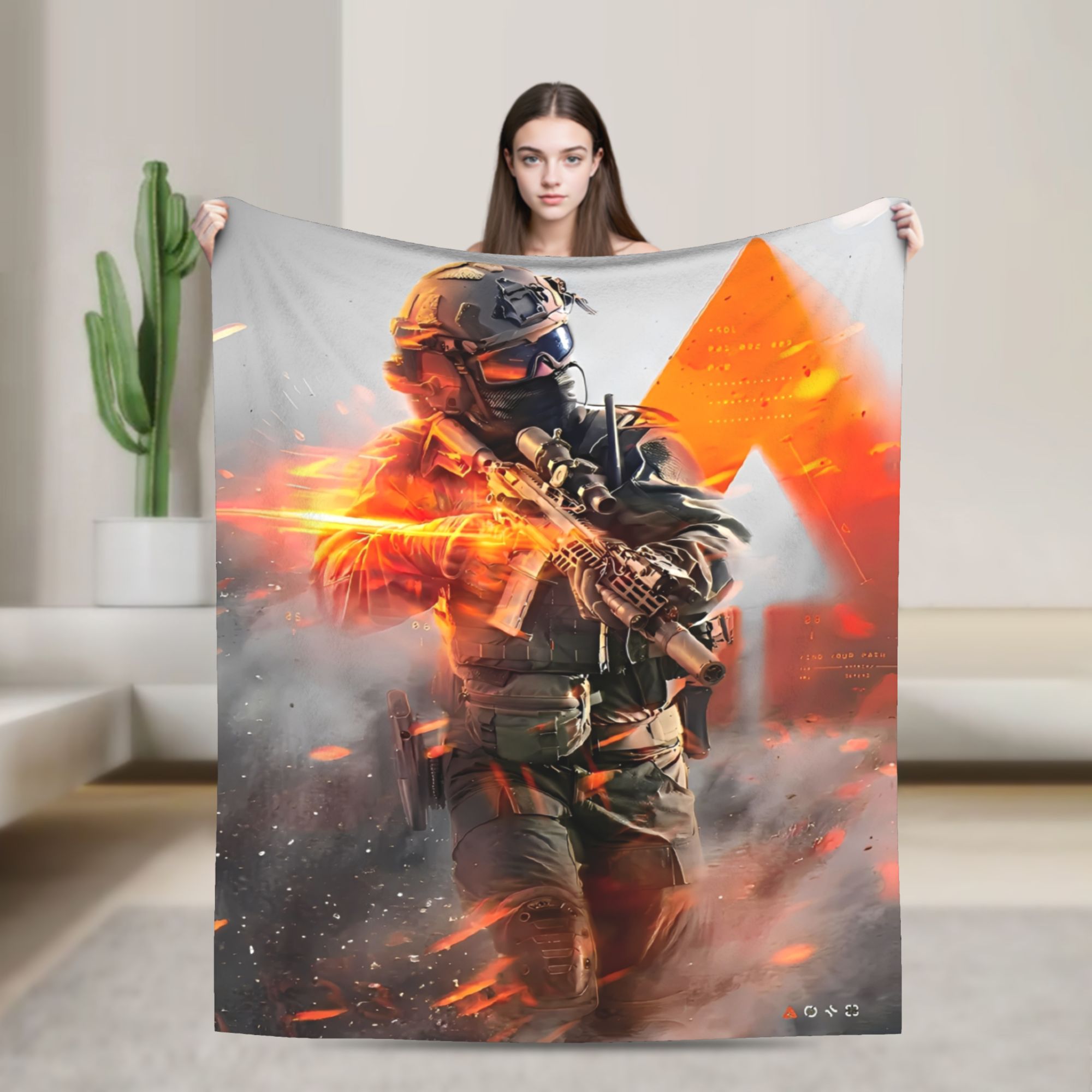 Home Office Design Ideas - Battlefield 6 Oyunu Komik Battaniye Seyahat