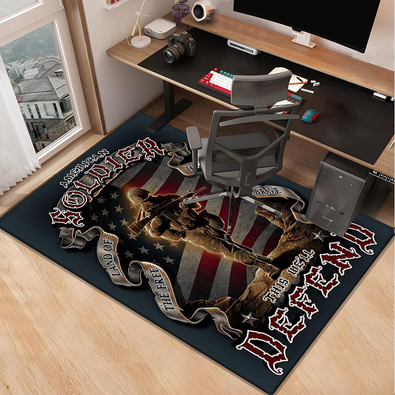 Home Office Design Ideas - Amerikan Askeri Vatansever Halı - Ev