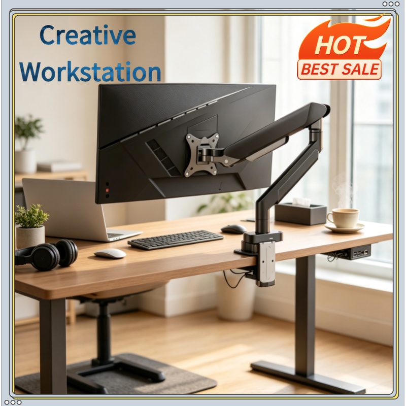 Monitor Riser Stand - 14″–32″ Ekranlar için Tek Monitör Montaj
