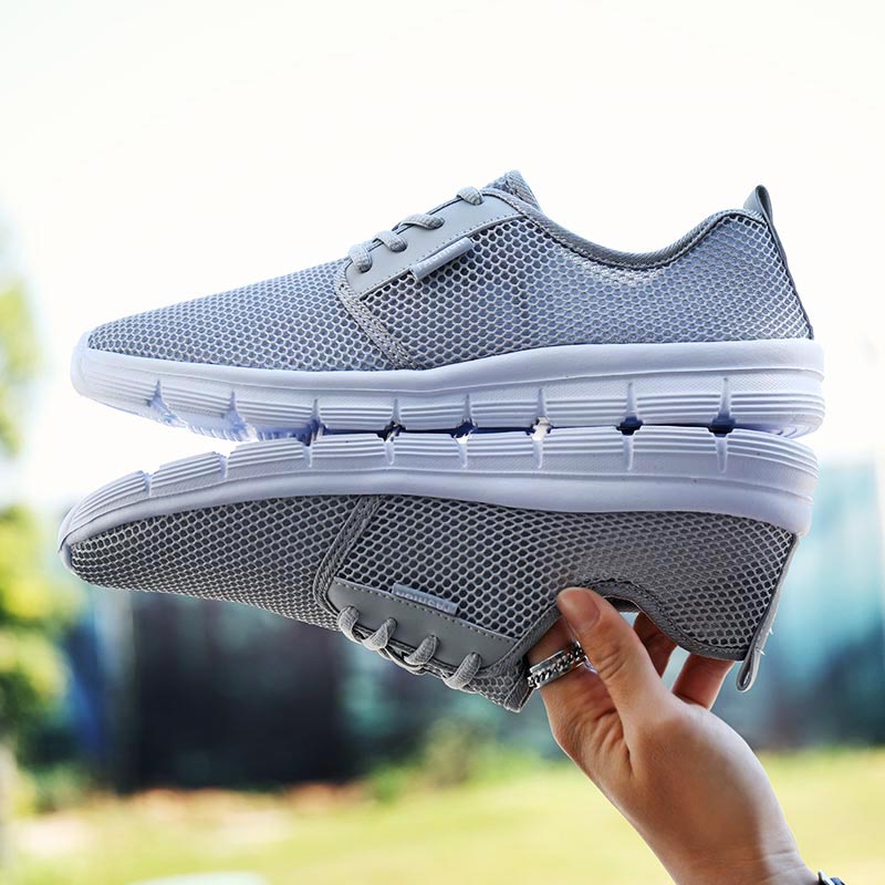 Home Office Setup Ideas - Büyük boy yaz nefes erkek Sneakers