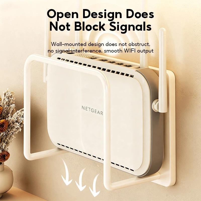 Home Office Box - Duvara Monte Edilebilir Router Braketi Kendinden