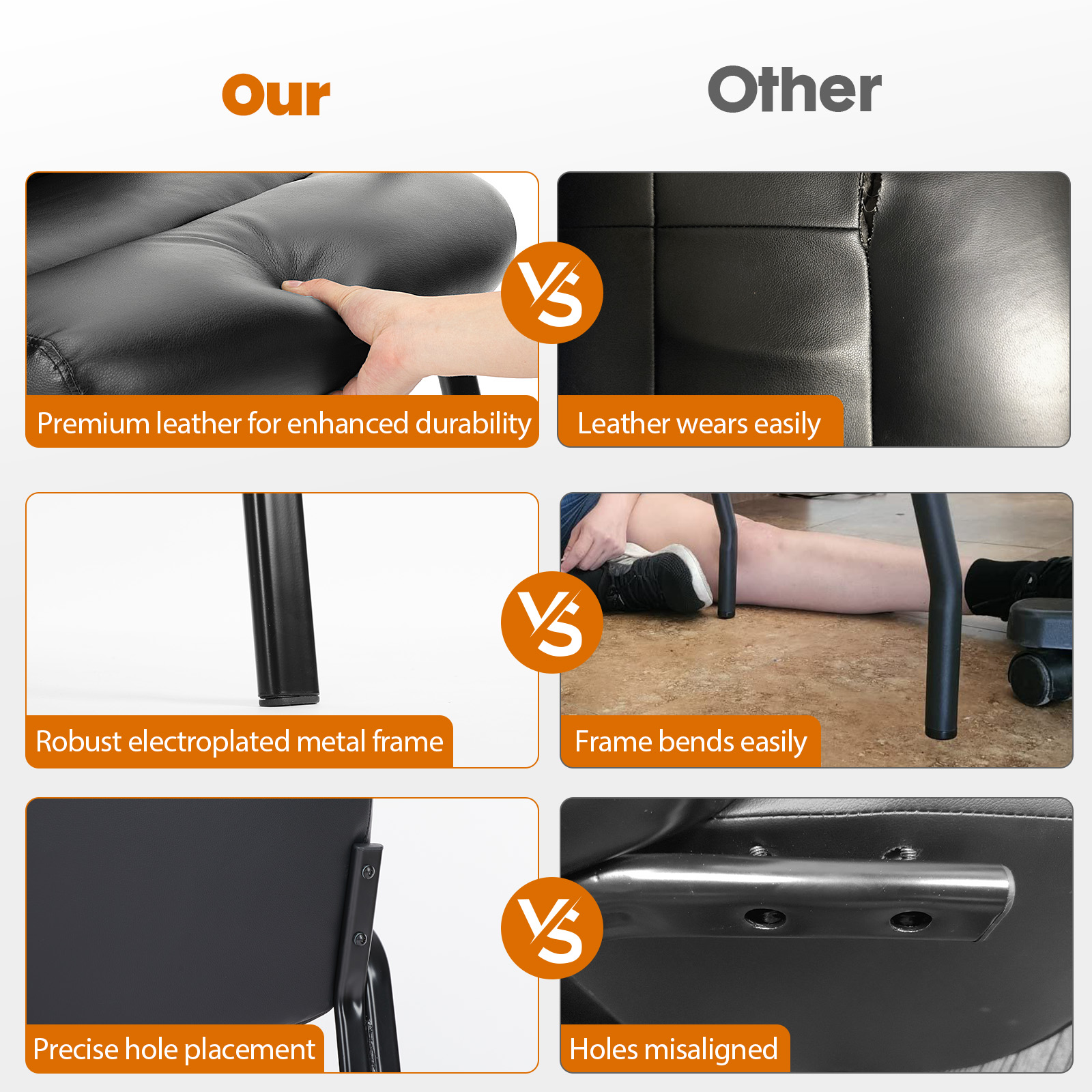 JHK Pu deri ofis bekleme odası - Home Office Guest Room incelemesi ve fiyatı