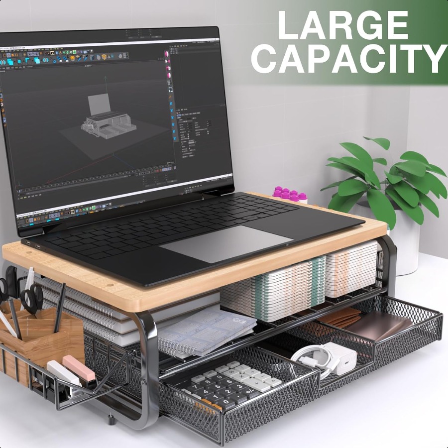 Yüksek Dereceli Ahşap Monitör  - Monitor Riser Stand incelemesi ve fiyatı