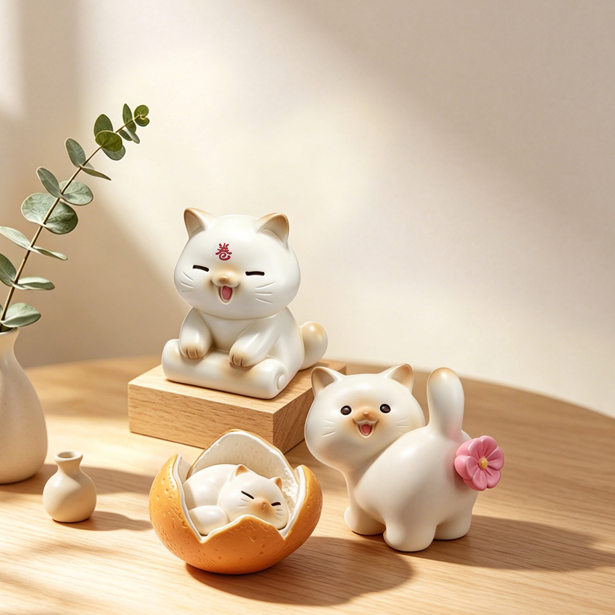 Reçine Kedi Figürü Kör Kutu Ma - Home Office Box incelemesi ve fiyatı