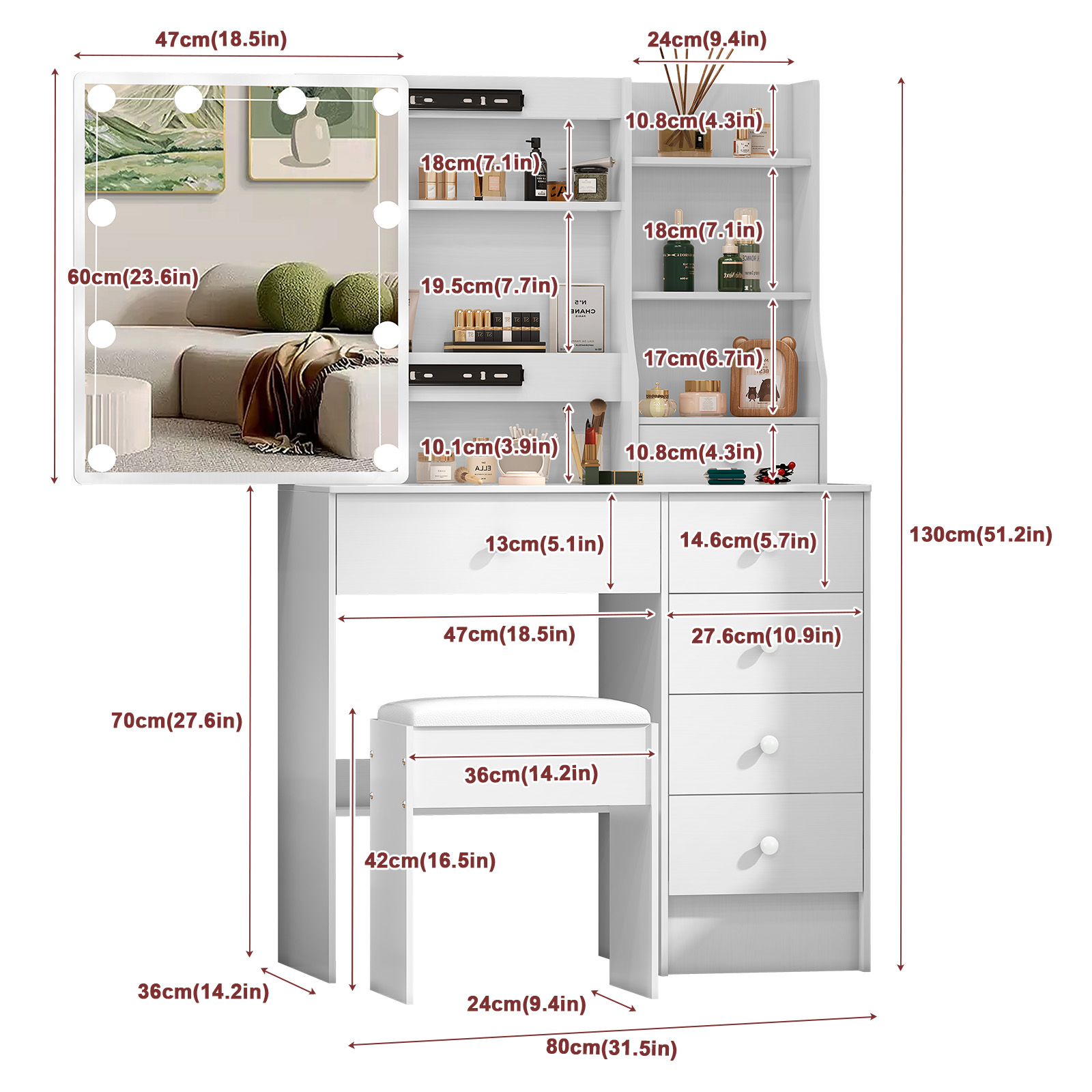 Modern Beyaz Yatak Odası Tuval - Home Office Guest Room incelemesi ve fiyatı