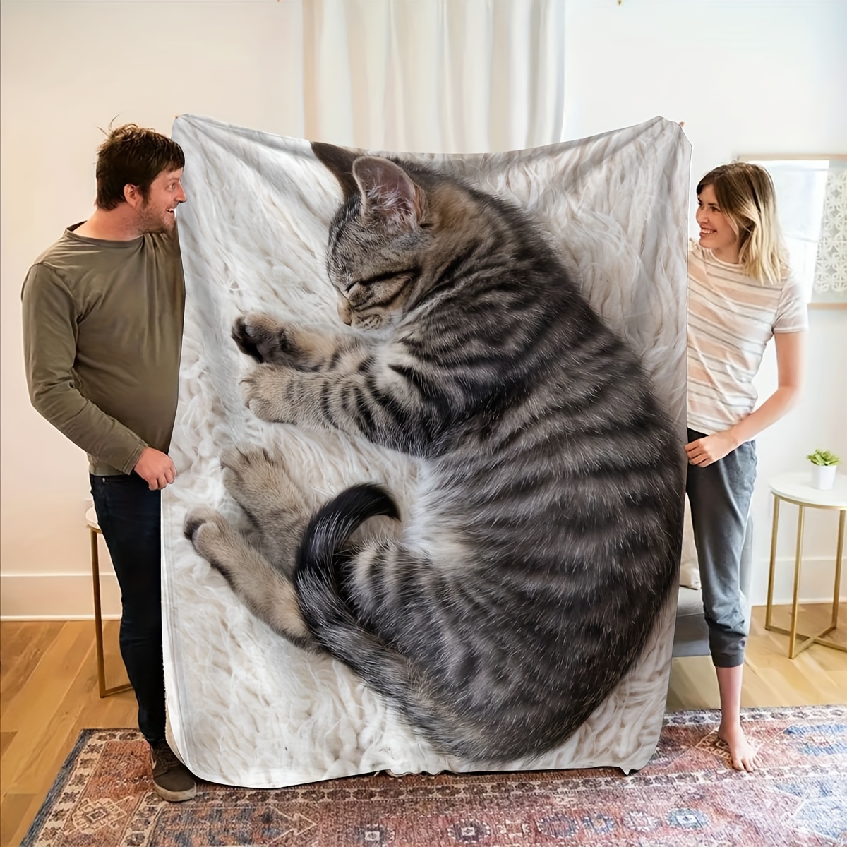 Uyuyan Kedi Flanel Battaniyesi - Home Office Design Ideas incelemesi ve fiyatı
