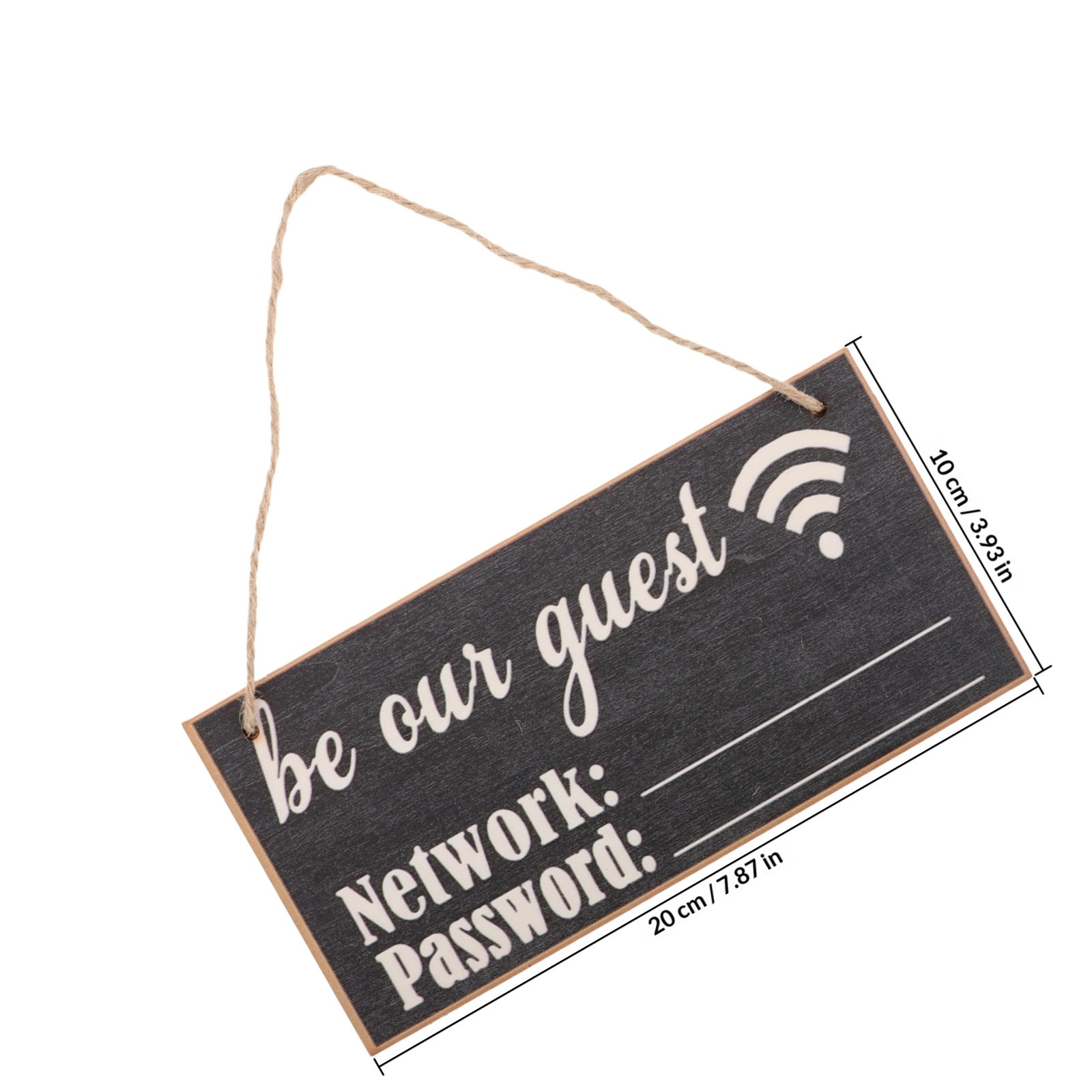 2 Adet Ahşap WiFi Şifre Levhas - Home Office Guest Room incelemesi ve fiyatı