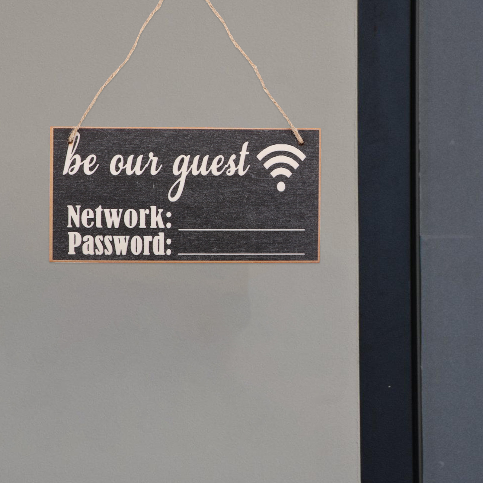 2 Adet Ahşap WiFi Şifre Tabela - Home Office Guest Room incelemesi ve fiyatı