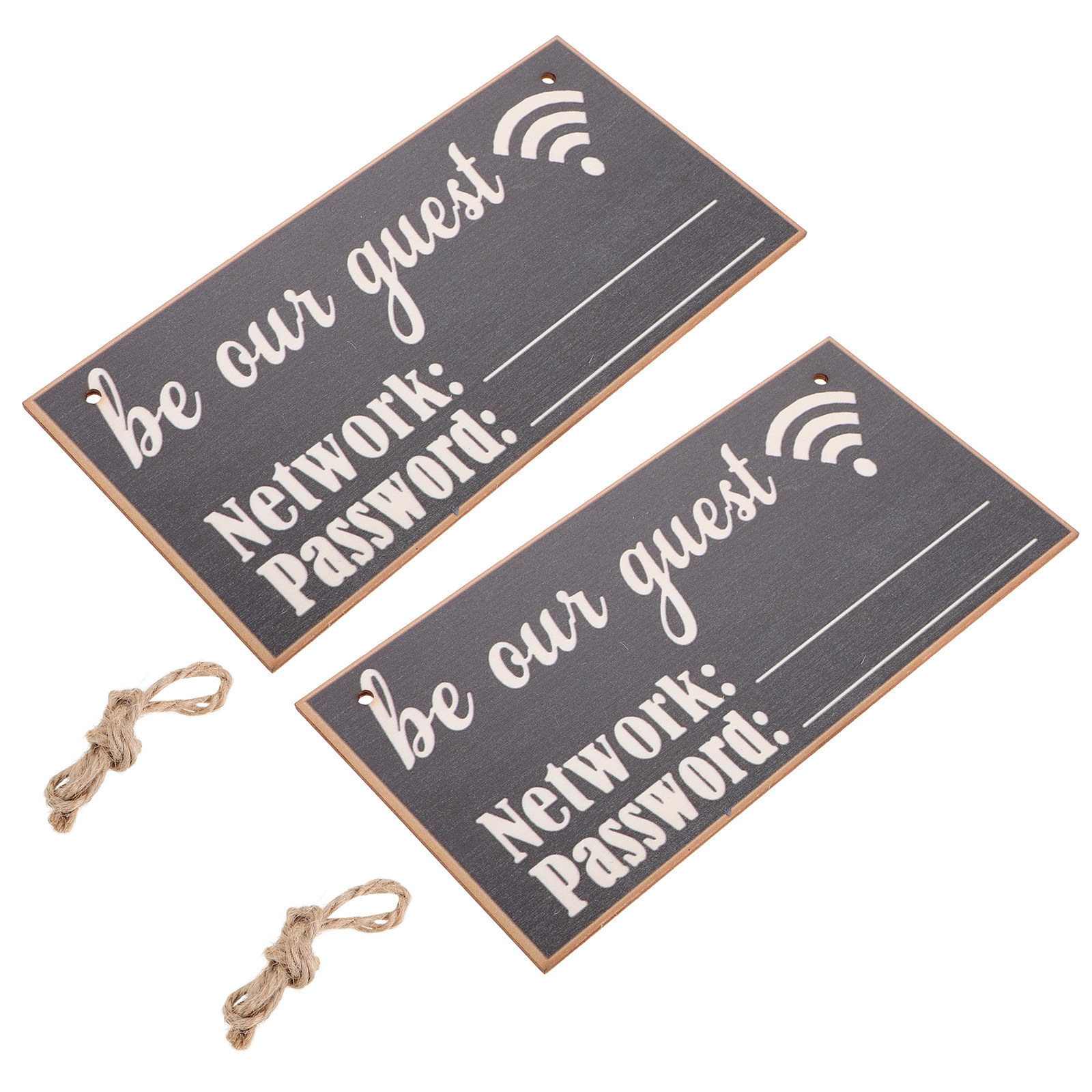 2 Adet Ahşap WiFi Şifre Tabela - Home Office Guest Room incelemesi ve fiyatı